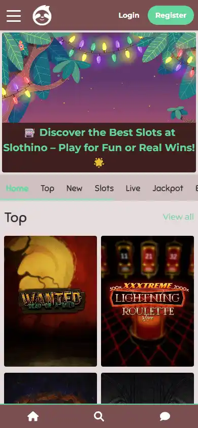 Slothino Casino screenshot 3