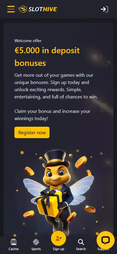 SlotHive Casino screenshot 6