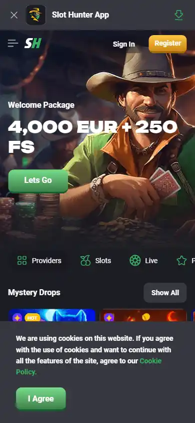 SlotHunter Casino screenshot 4