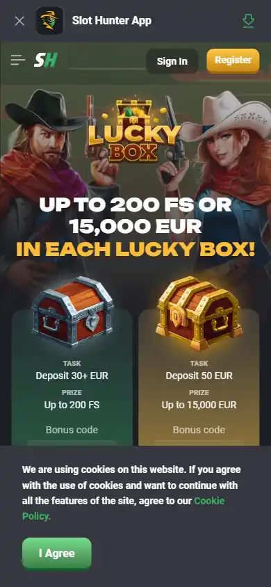 SlotHunter Casino screenshot 6
