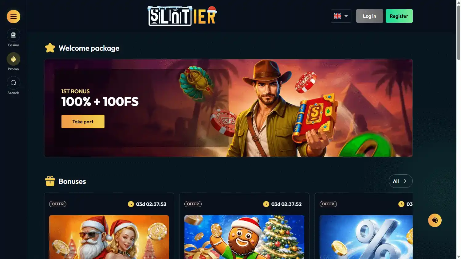 Slotier Casino screenshot 3