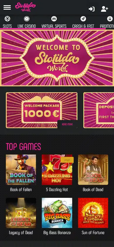 Slotilda World Casino screenshot 4
