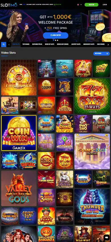 Slotimo Casino screenshot 5