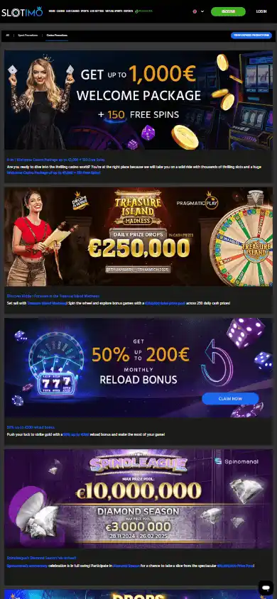Slotimo Casino screenshot 6