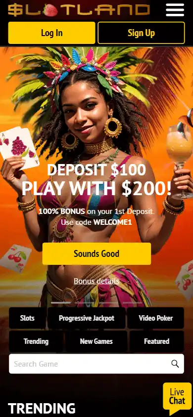 Slotland Casino screenshot 4