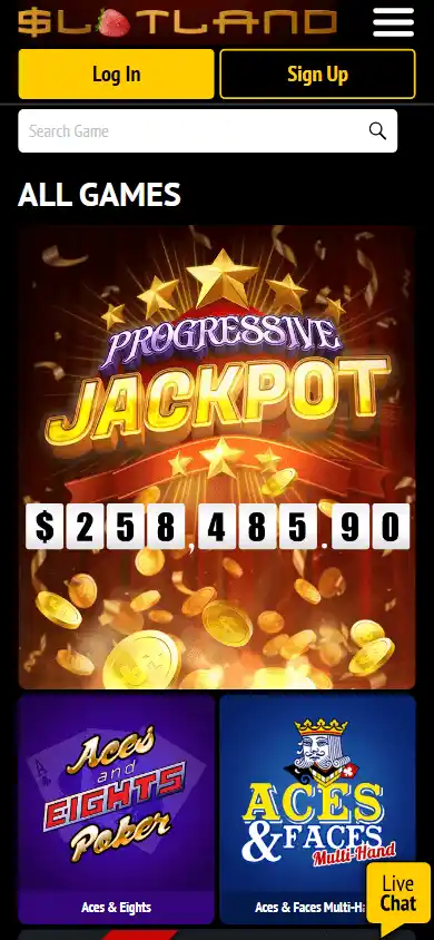 Slotland Casino screenshot 5