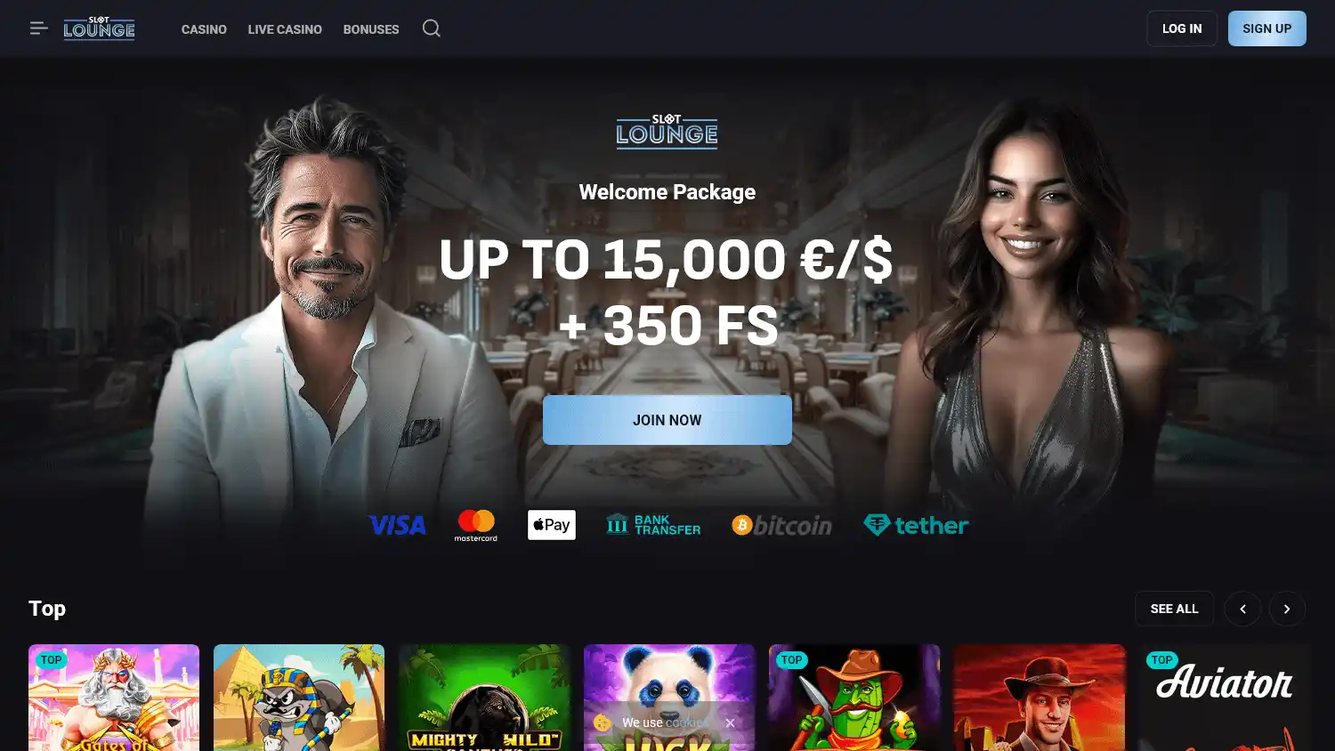 Slotlounge Casino screenshot 1