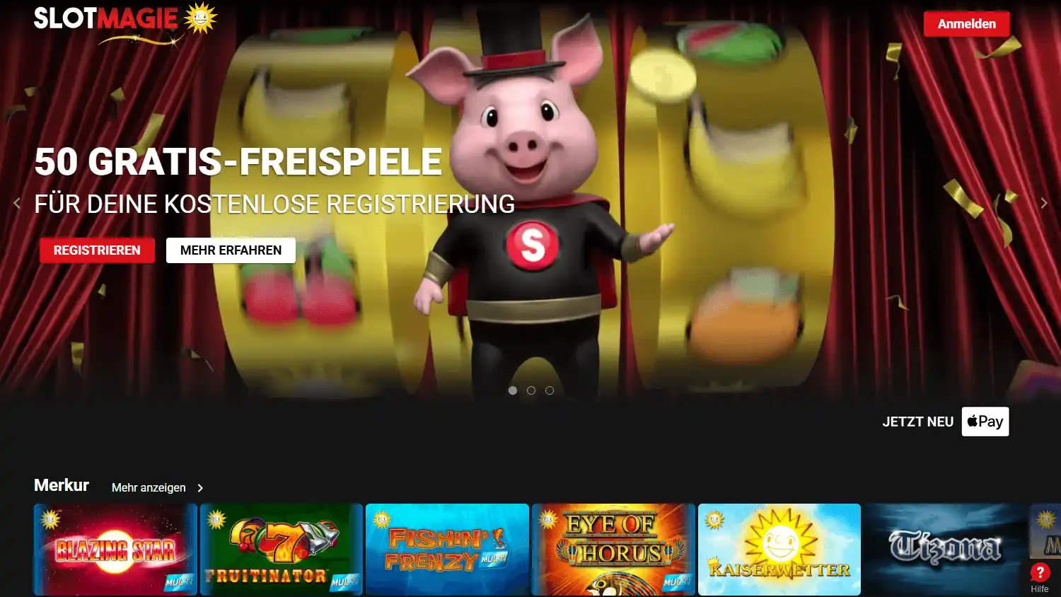 SlotMagie Casino screenshot 1