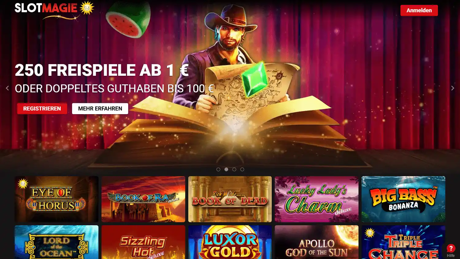 SlotMagie Casino screenshot 2