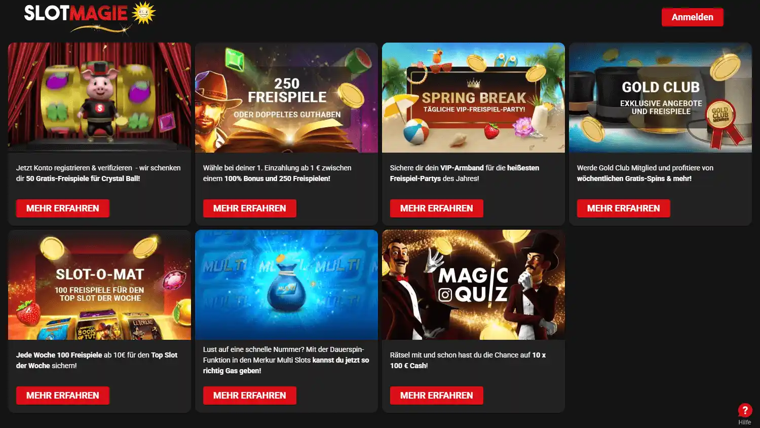 SlotMagie Casino screenshot 3