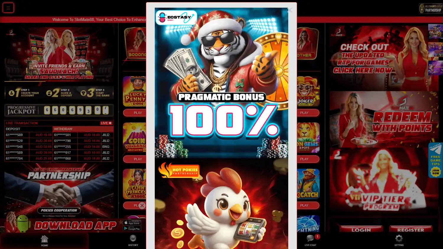 SlotMate88 Casino screenshot 1
