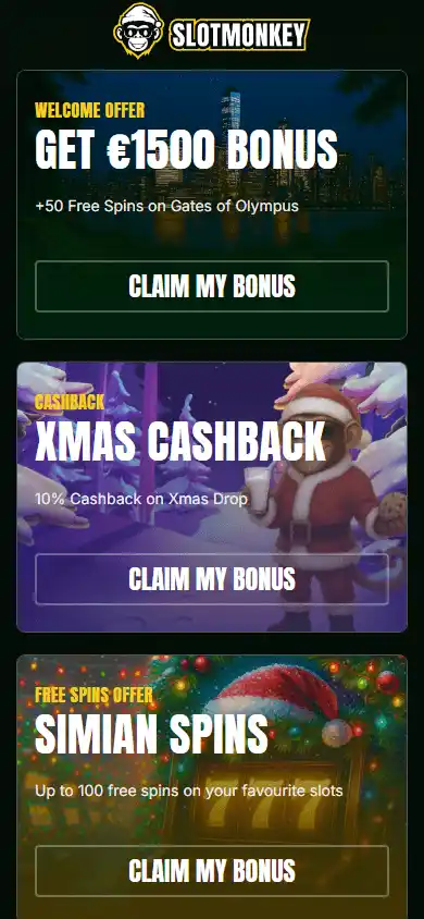 SlotMonkey Casino screenshot 5