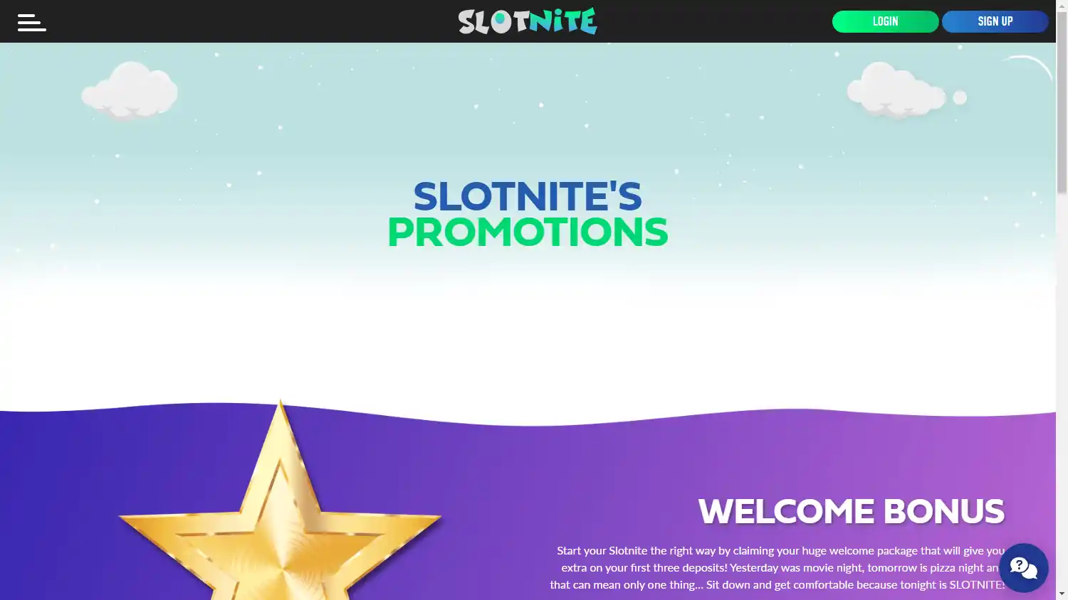 Slotnite Casino screenshot 2