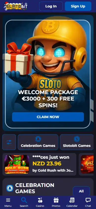 Slotobit Casino screenshot 5