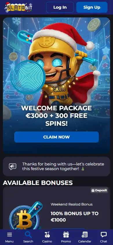 Slotobit Casino screenshot 6