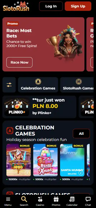 SlotoRush Casino screenshot 5