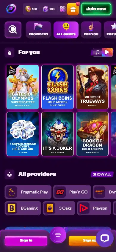 SlotRave Casino screenshot 5