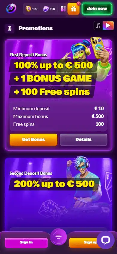 SlotRave Casino screenshot 6