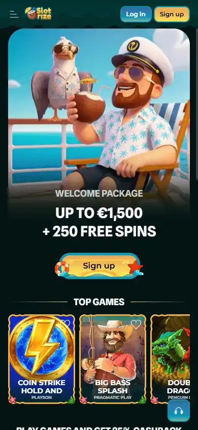 Slotrize Casino screenshot 4