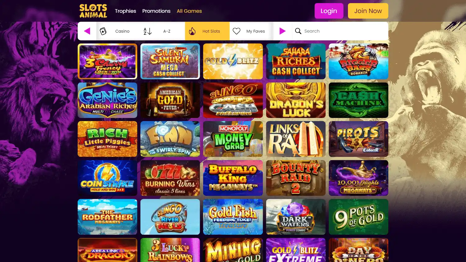 Slots Animal Casino IE screenshot 3
