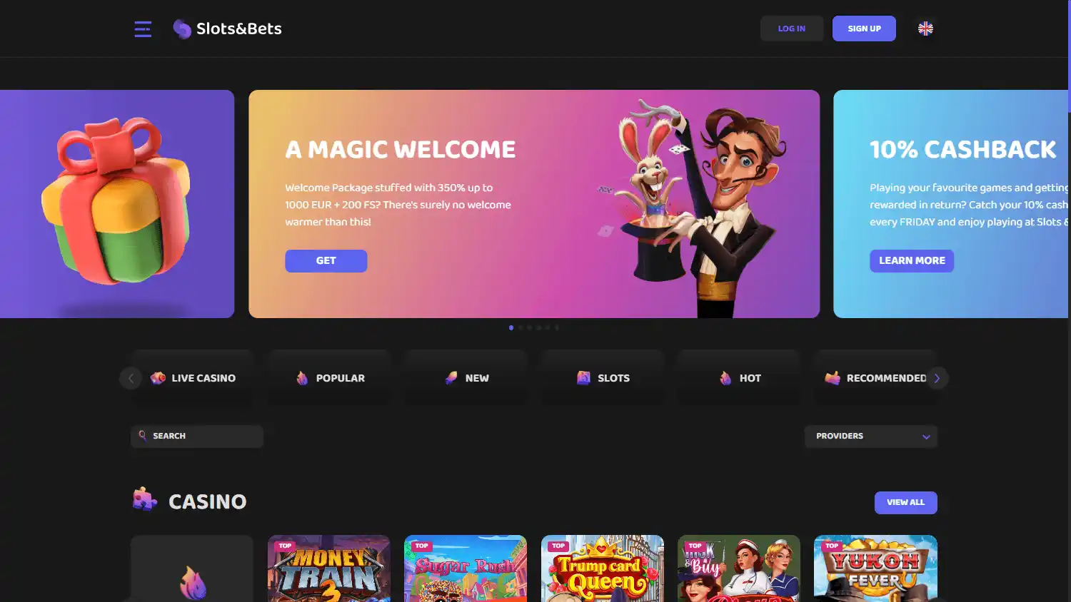 Slots&Bets Casino screenshot 1