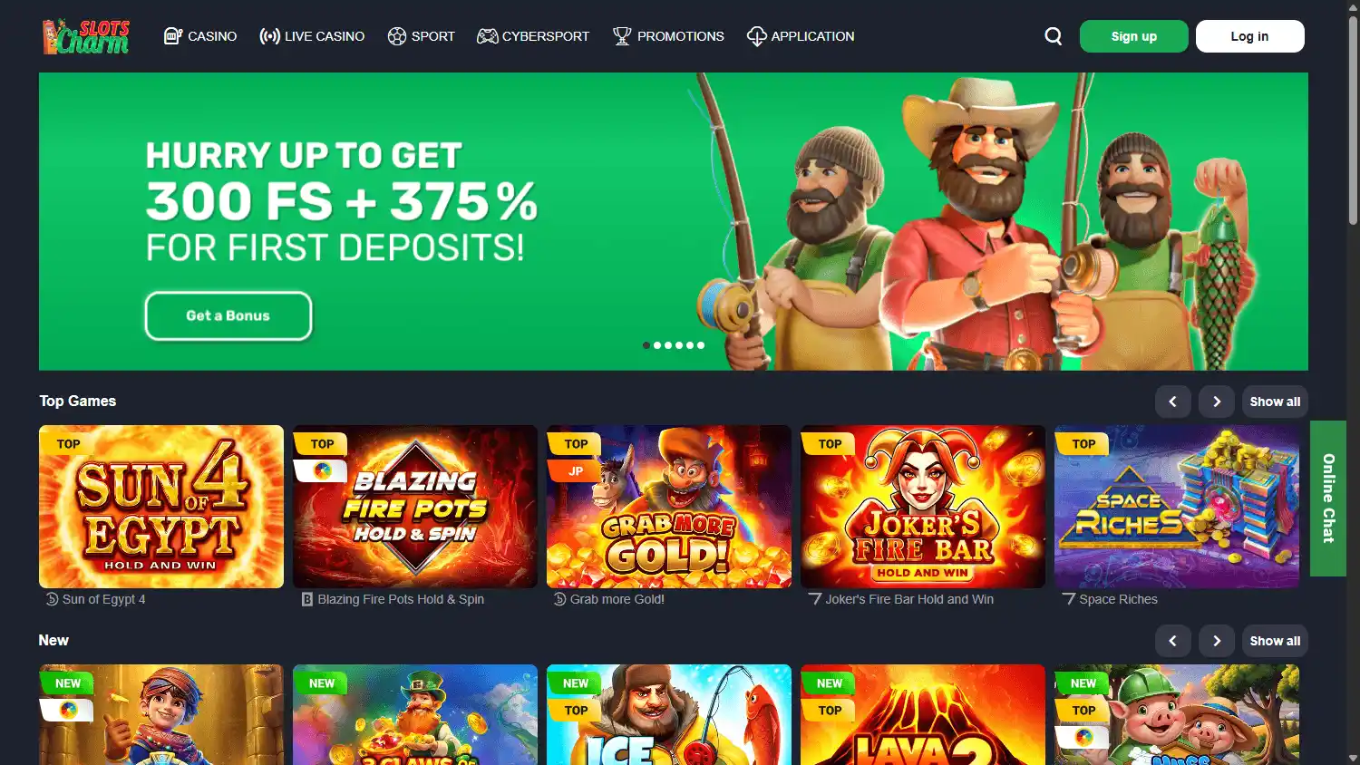 Slots Charm Casino screenshot 1