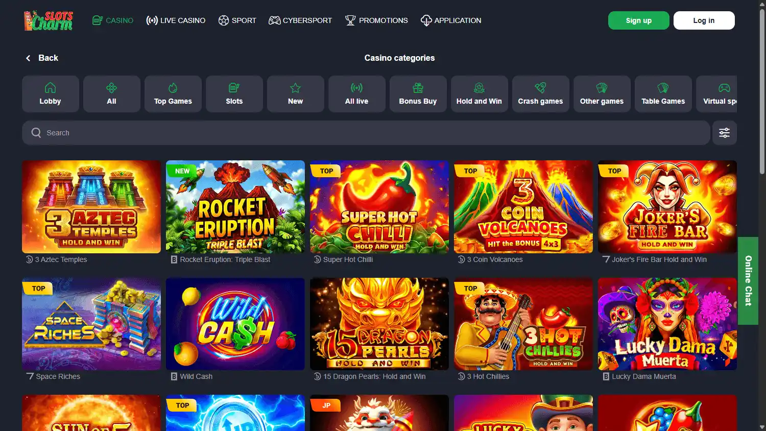 Slots Charm Casino screenshot 2