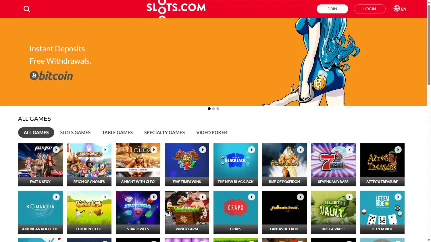 Slots.com Casino screenshot 2