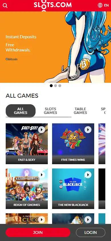 Slots.com Casino screenshot 4