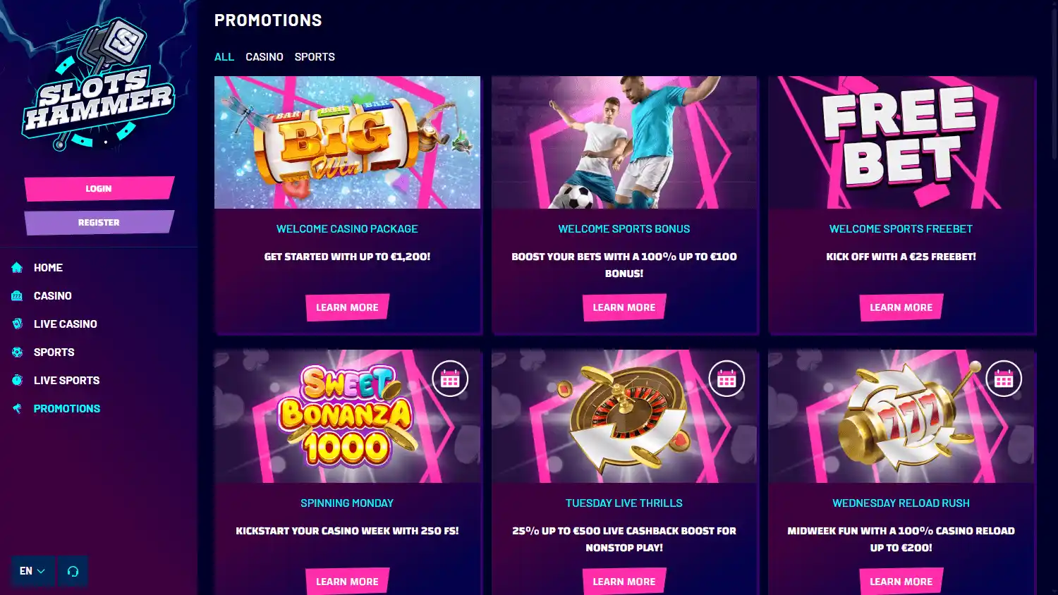 Slots Hammer Casino screenshot 3