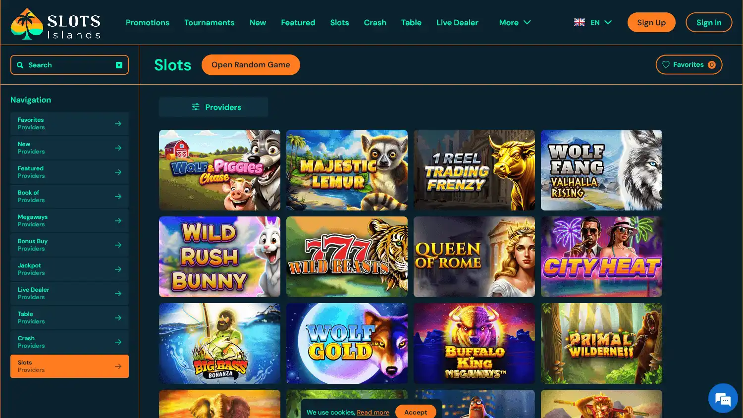 Slots Islands Casino screenshot 1
