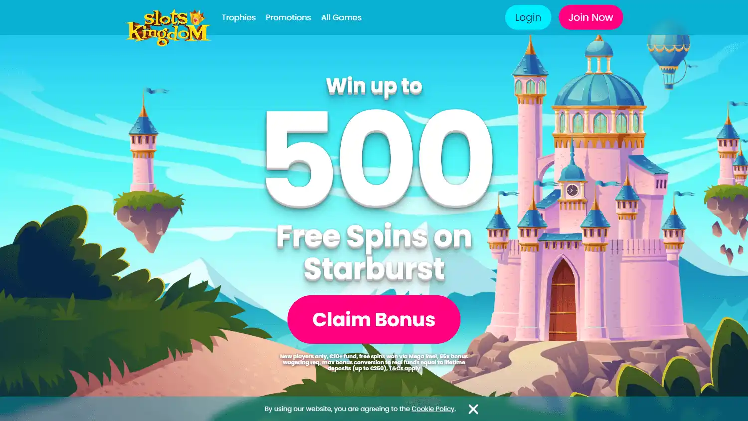 Slots Kingdom Casino IE screenshot 1