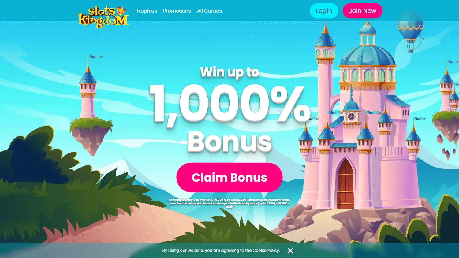 Slots Kingdom Casino IE screenshot 2