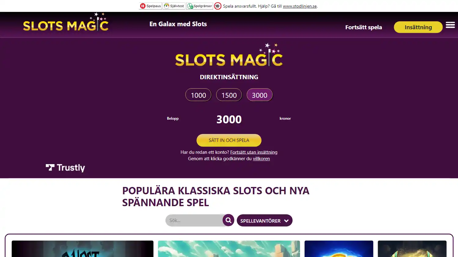 Slots Magic Casino SE screenshot 1