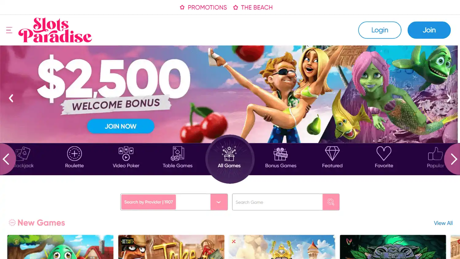 Slots Paradise Casino screenshot 1