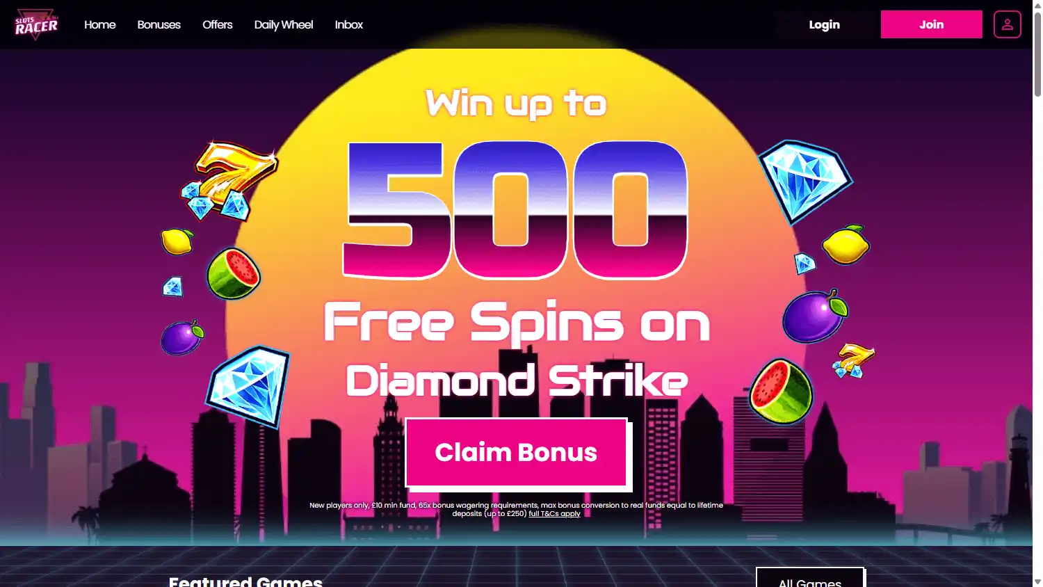 Slots Racer Casino screenshot 2
