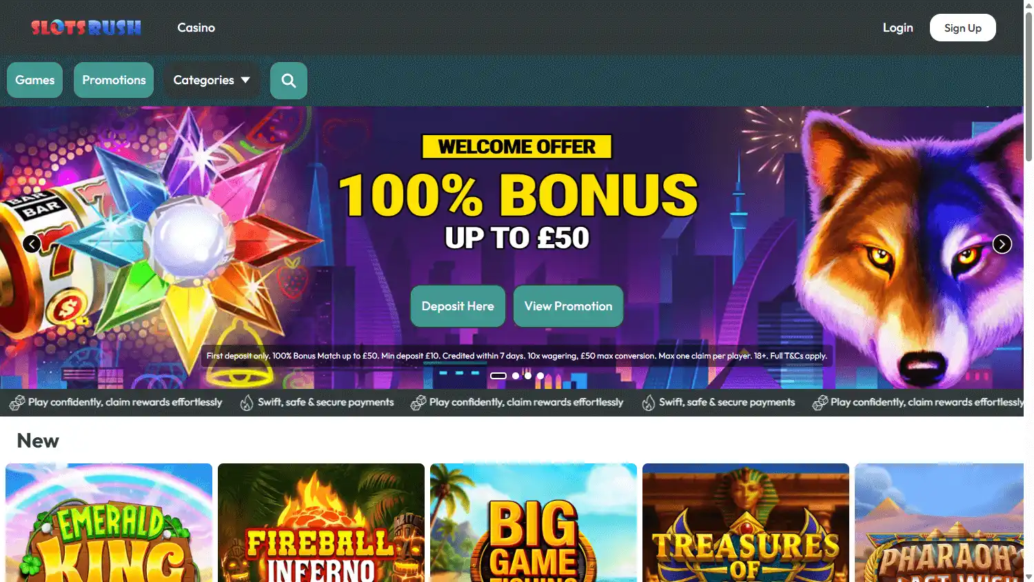 Slots Rush Casino screenshot 1