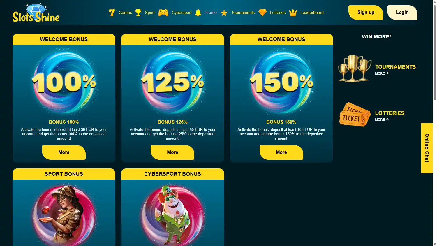 Slots Shine Casino screenshot 3