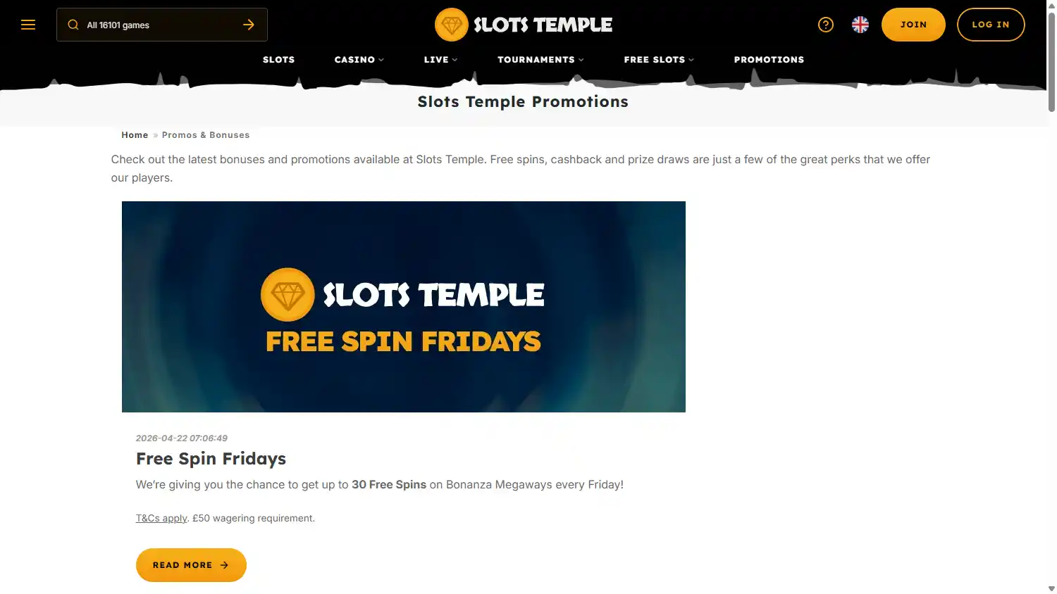 Slots Temple Casino screenshot 3