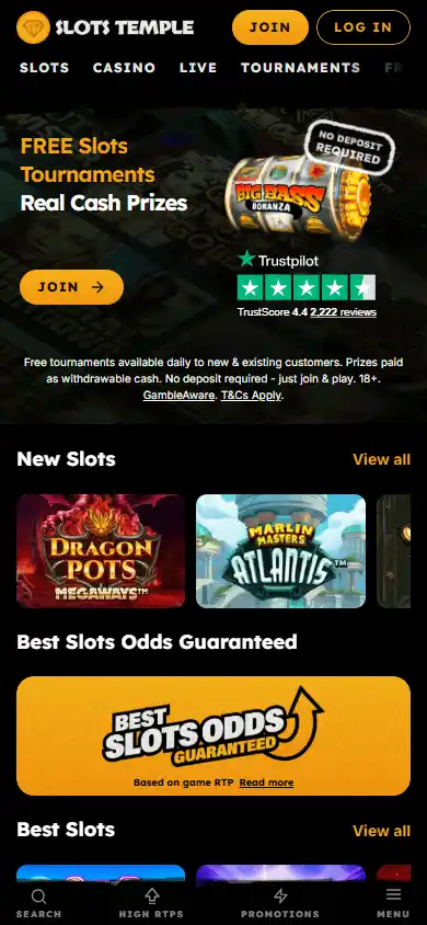 Slots Temple Casino screenshot 4