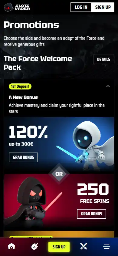 Slots Vader Casino screenshot 6