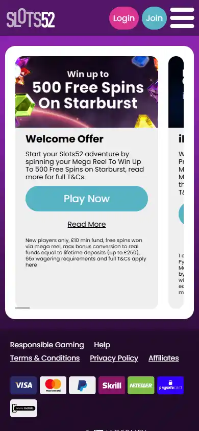 Slots52 Casino screenshot 6
