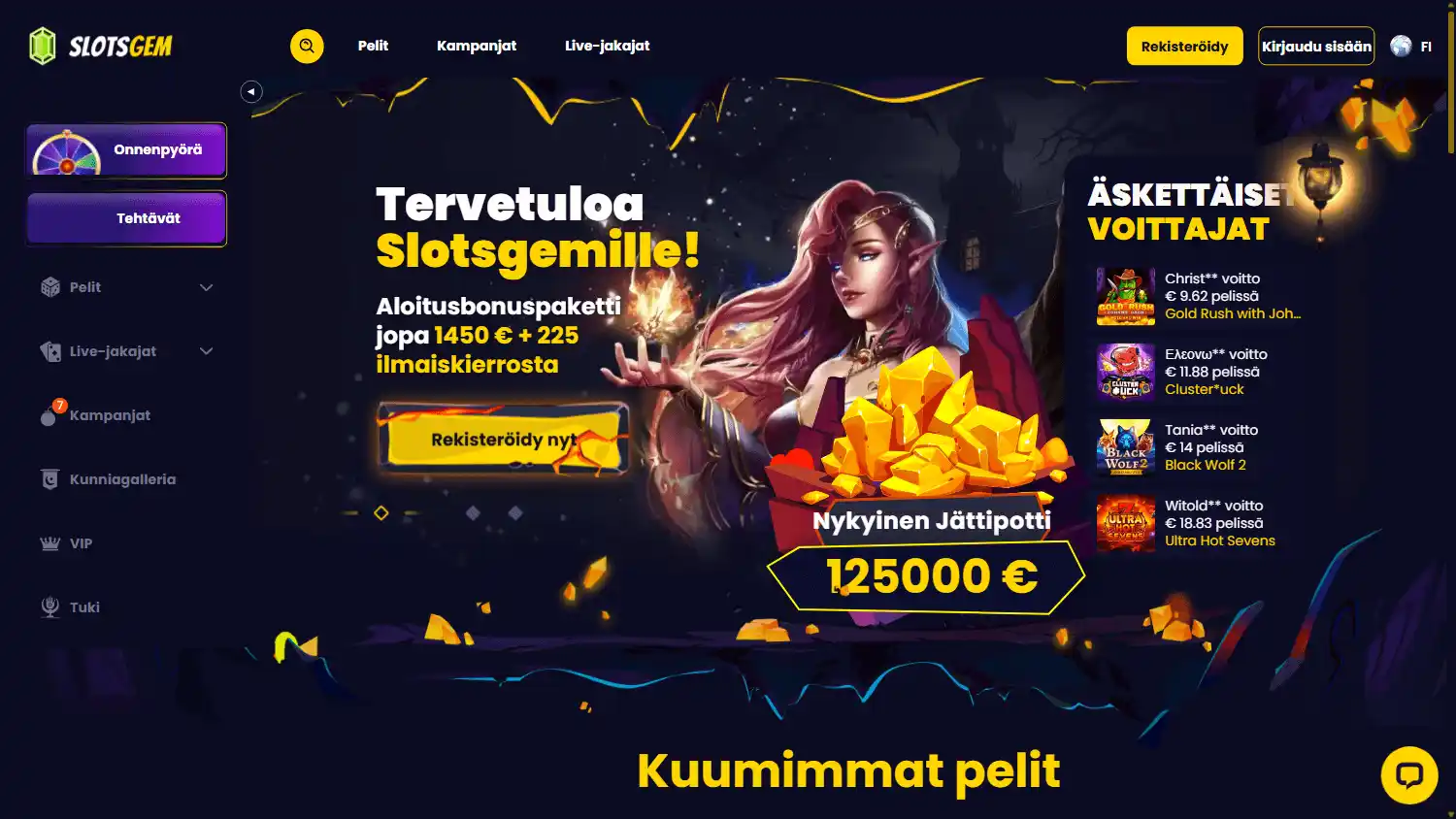 SlotsGem Casino screenshot 1