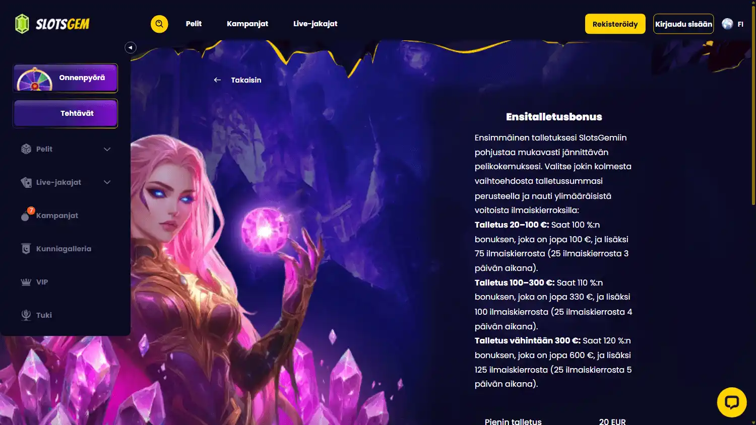 SlotsGem Casino screenshot 3