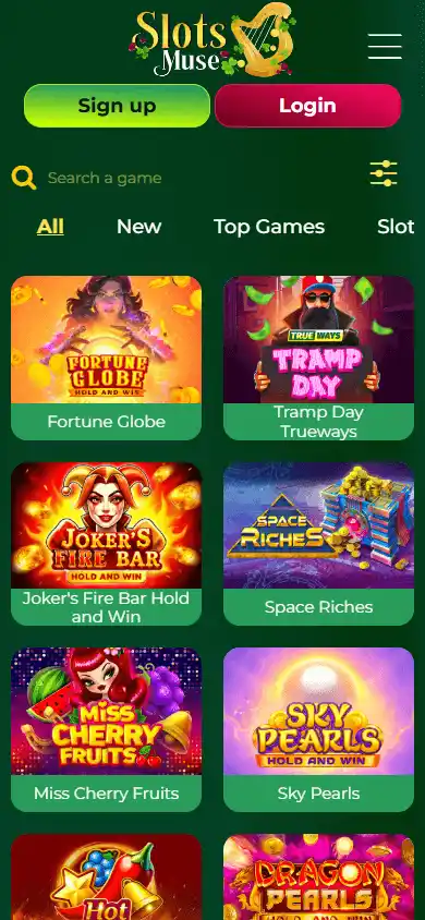 SlotsMuse Casino screenshot 5