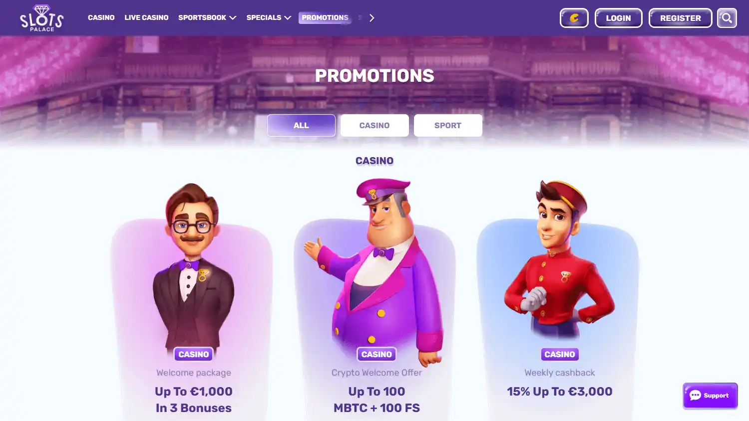 SlotsPalace Casino screenshot 3