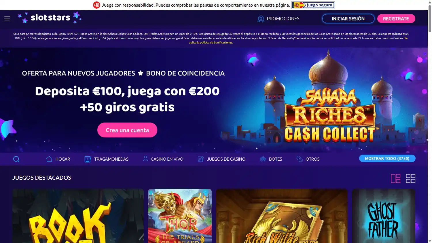 SlotStars Casino ES screenshot 1