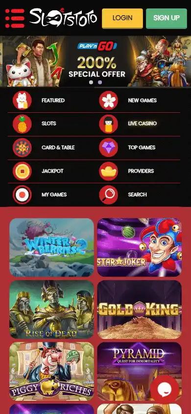 SlotsToto Casino screenshot 3