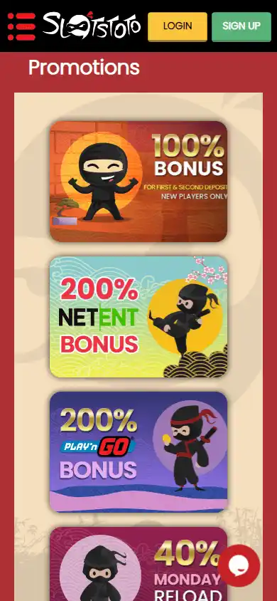 SlotsToto Casino screenshot 4