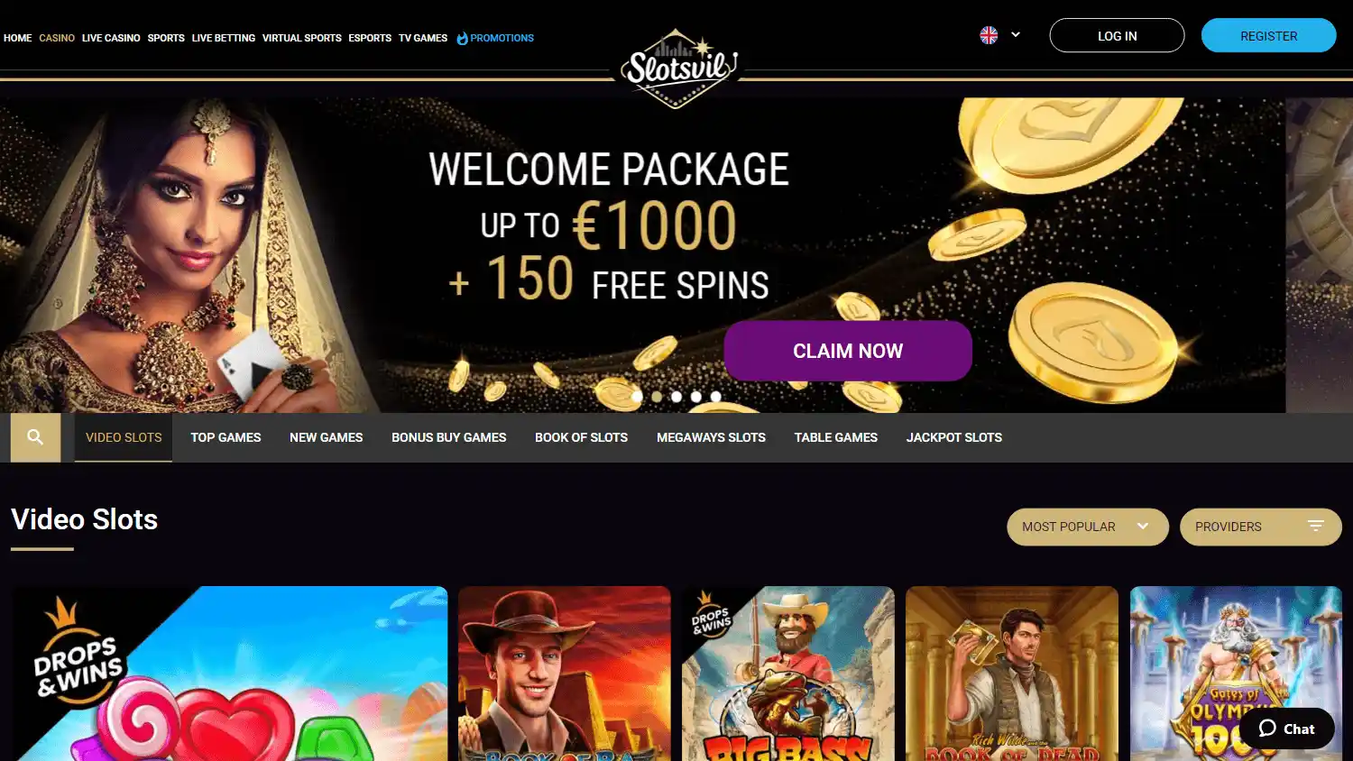 SlotsVil Casino screenshot 2